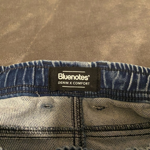Size medium blue/denim-looking bluenotes jogger pants - Picture 2 of 4